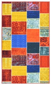 vidaXL Tapete/passadeira 80x150 cm multicor