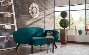 Hall Stand Viyana DA – Nogueira e Branco – 150 cm x 200 cm x 35 cm