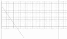 Cerca Euro Cinza 1.4x10 m Aço