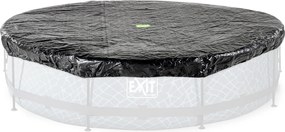 Cobertura para piscina redonda ø360cm Preto