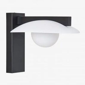 Kolbeiny Design Candeeiro De Parede Led De Ferro Preto - Sklum