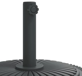 Base de guarda-sol para postes de Ø38/48 mm 12 kg redondo