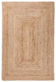 Tapete De Juta Natural Tempo 240 X 160 Cm - Sklum