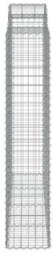 Cestos gabião arqueados 11 pcs 200x50x200/220 ferro galvanizado