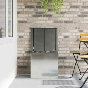 Caixa de Armazenamento Externa - 55x50,5x50 cm em Aço Galvanizado