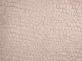 Conjunto de 2 almofadas decorativas de algodão rosa 45 x 45 cm PEONY Beliani