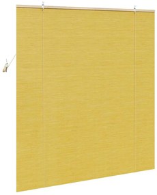Persianas e Sombras de Janela Amarelo 150 x 160 cm Bambu