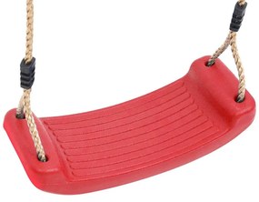 Assento de baloiço infantil vermelho