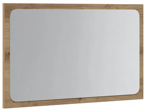 Espelho casa de banho c/ luz LED 60x8,5x38cm carvalho artisiano