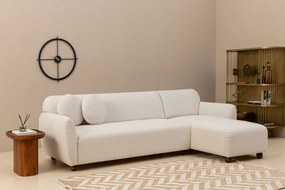 **** Sofá de Canto Eddy – Branco – 162 x 273 cm

**