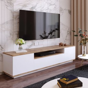 Móvel TV FR7 – Atlantic Pine White – 180x44,6x44,5 cm