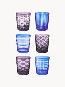 Tumblers Cobalt, Set of 6