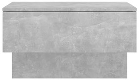 Mesa de cabeceira montagem na parede cinzento cimento