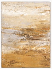 Quadro em tela artesanal Hidrato, com moldura de madeira