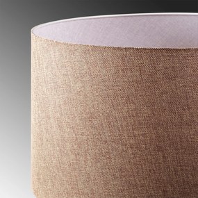 Candeeiro de Teto Abajur – Creme – 50 x 50 cm