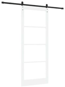 Porta de Correr vidaXL com Conjunto de Hardware 'ORKDAL'Branca 93x232
