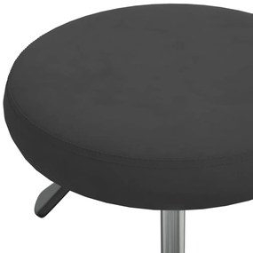Cadeira de jantar veludo preto