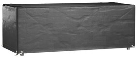 vidaXL Capa p/ mobiliário de jardim 8 ilhós 192x82x65 cm retangular