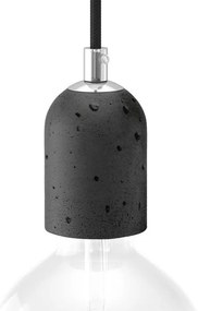 Cement E27 lamp holder kit - Cimento escuro