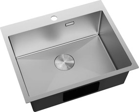 Mexen Solix lava-loiça de aço inoxidável de 1 cuba 600 x 500 mm, inox - 6408601000-01