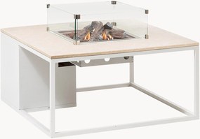 Mesa de centro para exterior com lareira Cosiloft