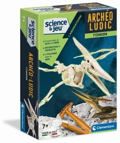 Jogo de Ciência Clementoni Archéo Ludic Pteranodon Fluorescente