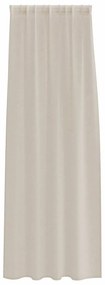 Cortinas com cortinas 2 pcs Areia 140 x 225 cm Poliéster