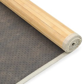 Tapete de bambu 100x160 cm natural