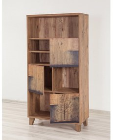 Estante Marina – Pinho Atlântico – 80x155x36 cm