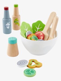 Agora -15%: Conjunto de salada em madeira FSC® lote verde aqua