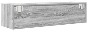 Móveis de TV 2pcs 100x31x25,5cm deriv. madeira cinzento sonoma