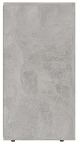 Aparador 120x36x69 cm derivados de madeira cinzento cimento