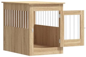 Móvel casota para cão derivados de madeira carvalho sonoma