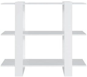 Estante/divisória 100x30x87 cm branco