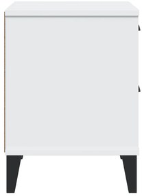 Mesa de cabeceira VIKEN derivados de madeira branco