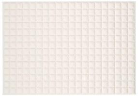 Manta pesada 10 kg 138x200 cm tecido creme-claro