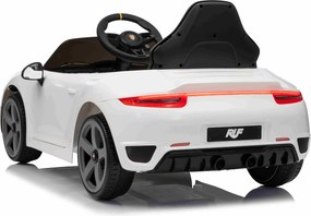 Carro elétrico para crianças RUF GT 12V,com portas rebatíveis, comando remoto, luzes LED dianteiras e traseiras, entrada USB/Aux, bateria de lítio, li