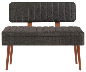 Conjunto de Mesa de Jantar Extensível e Cadeiras Vina – Nogueira e Ant
