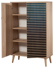 Armário Multiuso Multibox – Carvalho Sonoma – 80x127x36 cm