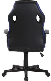 DUDECO - Cadeira Gaming Glendale Azul e Preto