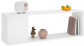 Móvel de TV 100x24x32 cm derivados de madeira branco