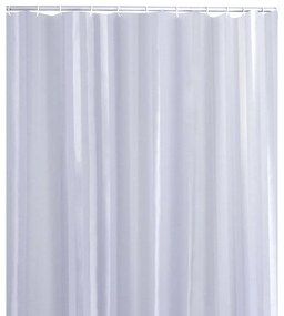 425886 RIDDER Cortina de duche Satin White 180x200 cm