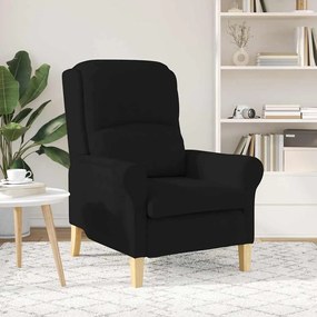 Cadeira Preta 52 cm em Microfibra
