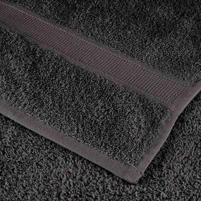 Panos de prato 4 pcs Antracite 15 x 21 cm Algodão