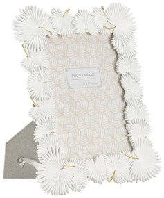 QUADRO FOLHA DE PALMEIRA 22,7X1,5X28 CM ( MEDIDA INTERNA 15X20 CM)
