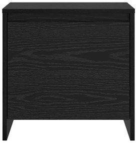 Armário de Cabeceira Carvalho preto 45 x 34 x 44.5 cm