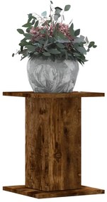 vidaXL Suportes p/ plantas 2 pcs 30x30x40 cm derivados de madeira