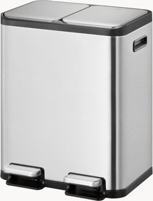 Caixote do lixo com pedal EcoCasa 1, 30 + 30 L