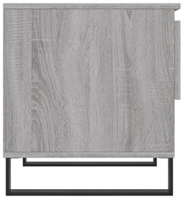 Mesas de centro 2 pcs 50x46x50cm deriv. madeira cinzento sonoma