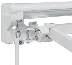 Toldo Manual Manual Branco 3.5 x 2 m